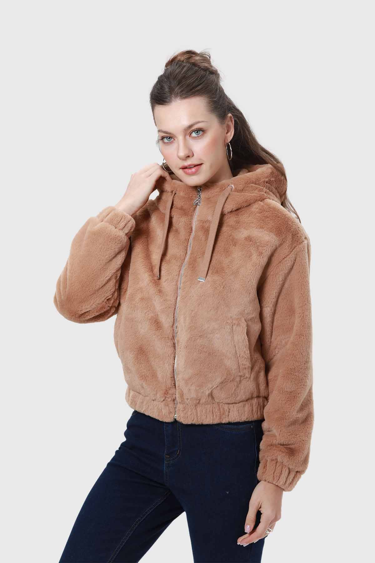 Chaqueta Mujer Polar Camel I