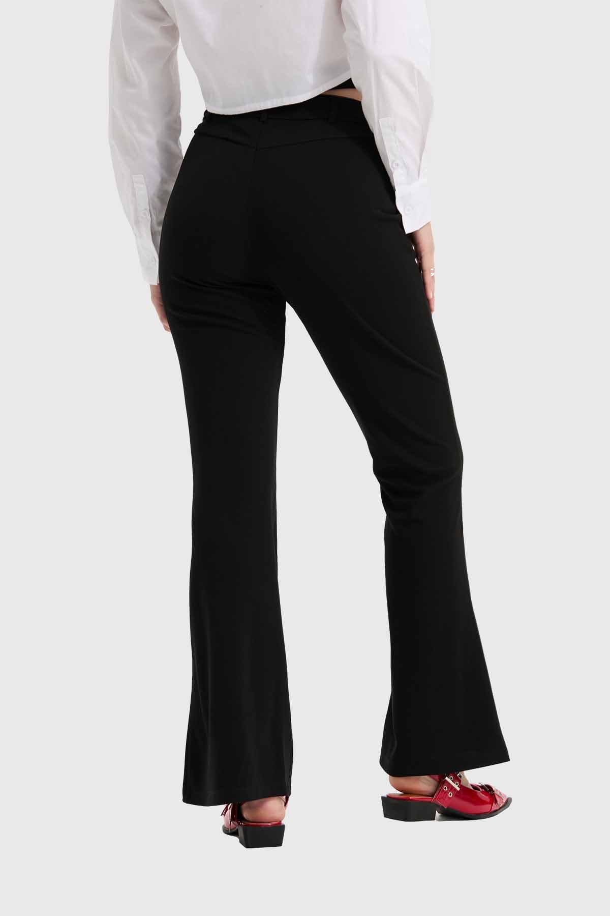 Pantalón Mujer Sastre Pretina Negro