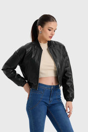 Chaqueta Mujer Bomber Negro