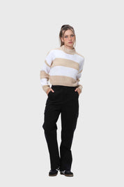 Sweater Mujer Chenille Nude