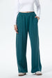 Pantalón Buzo Mujer Brillante Verde