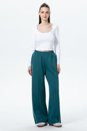 Pantalón Buzo Mujer Brillante Verde