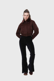 Chaqueta Mujer Bonded Chocolate