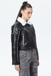 Chaqueta Mujer Bonded Negro