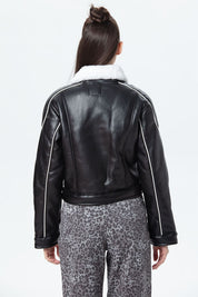 Chaqueta Mujer Bonded Negro