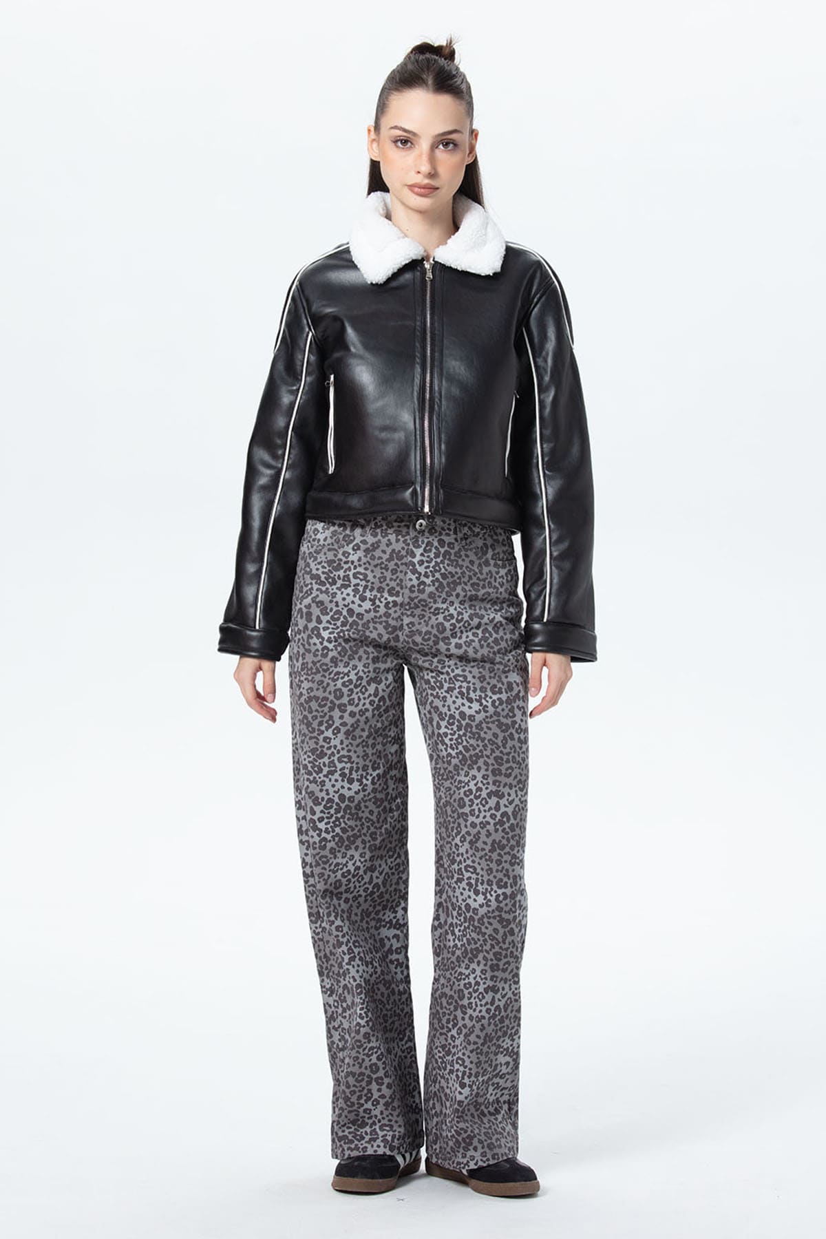 Chaqueta Mujer Bonded Negro