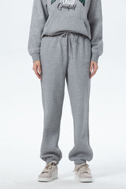 Pantalón Buzo Mujer Jogger Gris