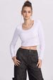 Polera Mujer Lisa Blanco