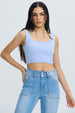 Peto Mujer Seamless Celeste Azul / XS-S