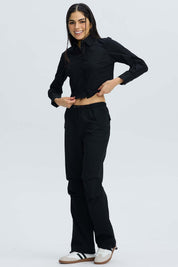 Pantalón Mujer Parachute Tankas Crudo Blanco / 36