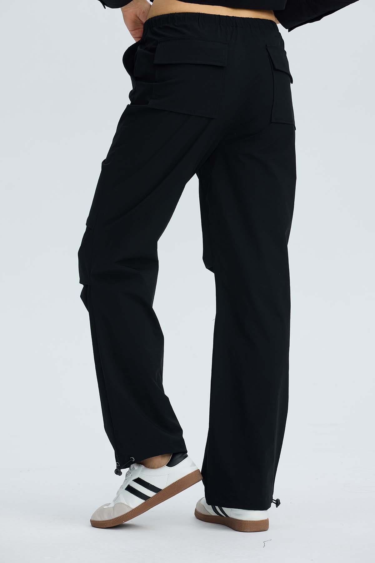 Pantalón Mujer Parachute Tankas Crudo Blanco / 36