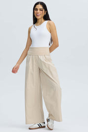 Pantalón Mujer Pretina Beige Beige / XL