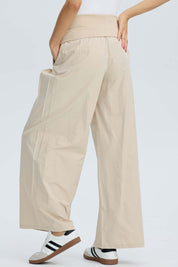 Pantalón Mujer Pretina Beige Beige / XL