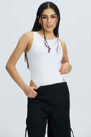 Polera Mujer Body Crudo Blanco / XL