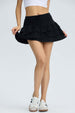 Falda Mujer Vuelos Negro Negro / XL