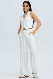 Blazer Mujer Blazer Gillette Abertura Crudo Blanco / XL
