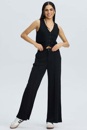 Blazer Mujer Blazer Gillette Abertura Negro Negro / XL
