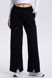 Pantalón Buzo Mujer Piping Beige