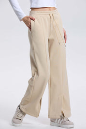 Pantalón Buzo Mujer Piping Negro