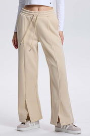 Pantalón Buzo Mujer Piping Negro