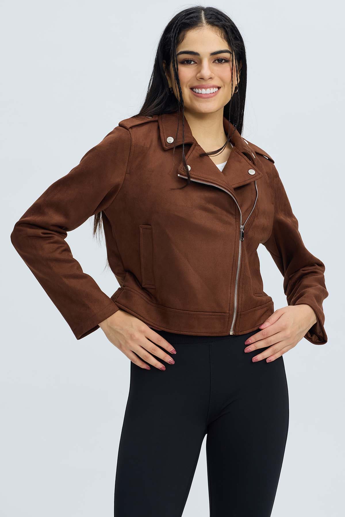 Chaqueta Mujer Biker Cafe