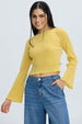 Polera Mujer Flare Amarillo Amarillo / XL