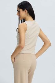Blazer Mujer Gillette Botones Beige Beige / XL
