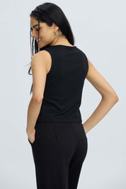 Blazer Mujer Gillette Botones Negro Negro / XL