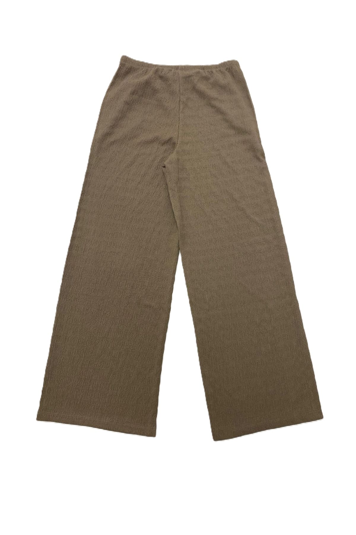 Pantalón Mujer Textura Chocolate