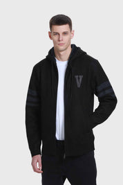 Sweater Hombre Hoodie Negro