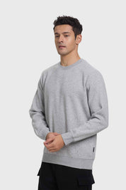 Polerón Hombre Básico Gris