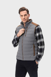 Parka Hombre Con Bolsillos Gris