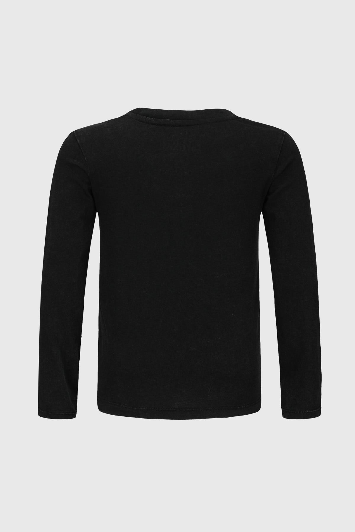 Polera Niña Disney Mickey Negro