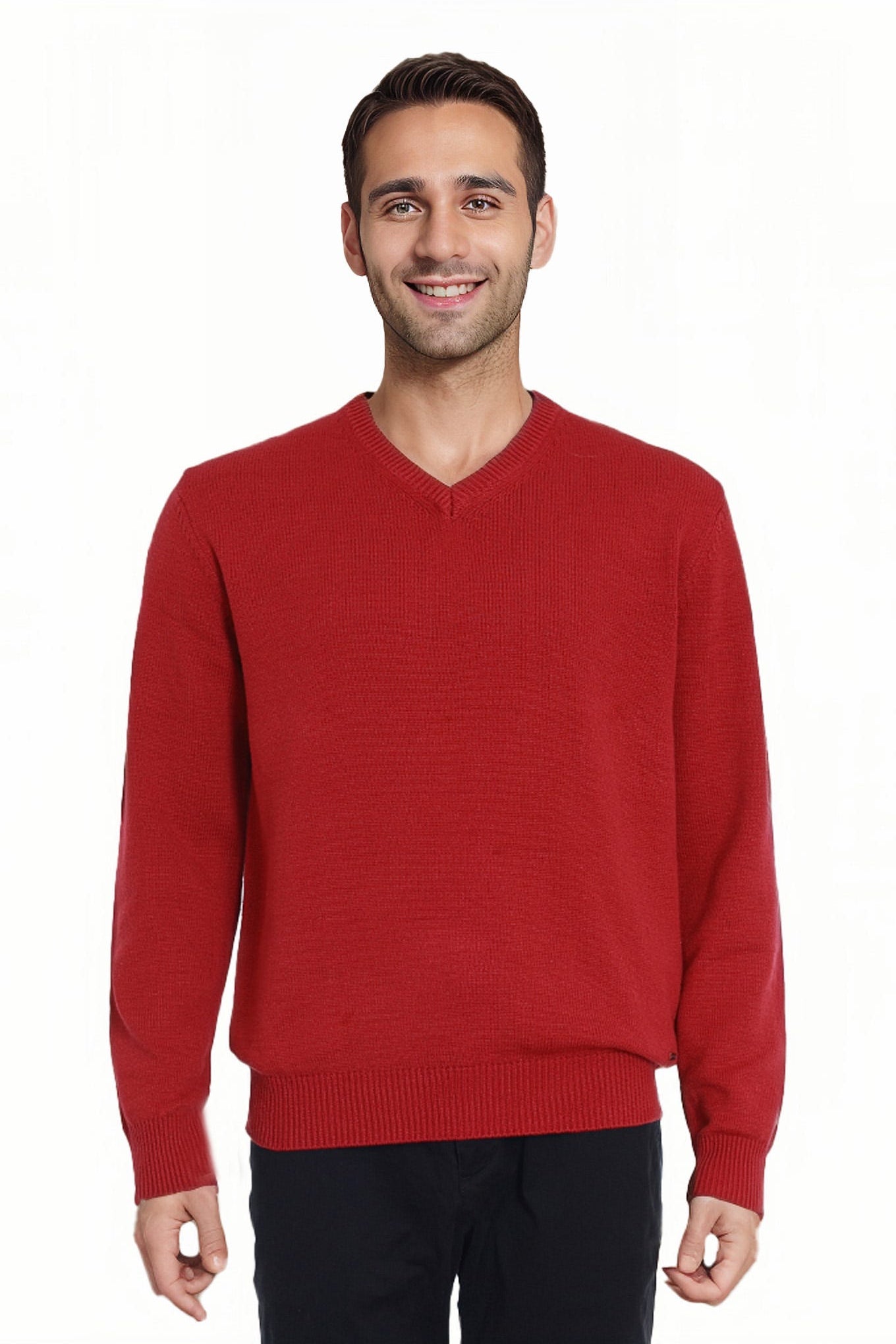 Sweater Hombre Básico Rojo