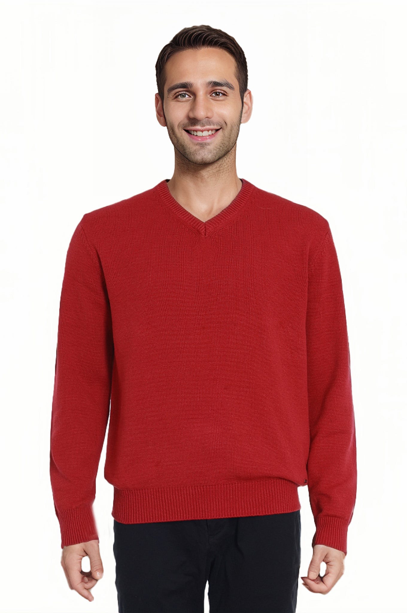 Sweater Hombre Básico Rojo
