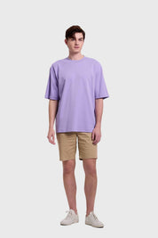 Polera Hombre Loose Fit Lila