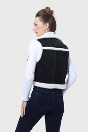 CHAQUETA MUJER AVIADOR NEGRO I