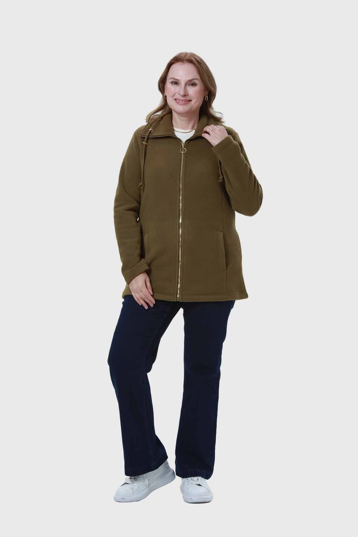 Polar Mujer Básico Verde