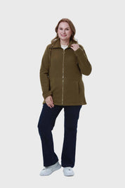 Polar Mujer Básico Verde