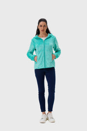 Polar Mujer Básico Full Zipper Aqua Aguamarina / XL