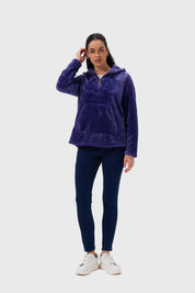 Polar Mujer Básico Morado
