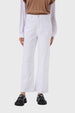 Pantalón Mujer Abotonado Blanco
