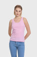 Polera Mujer Pabilo Rib Rosado
