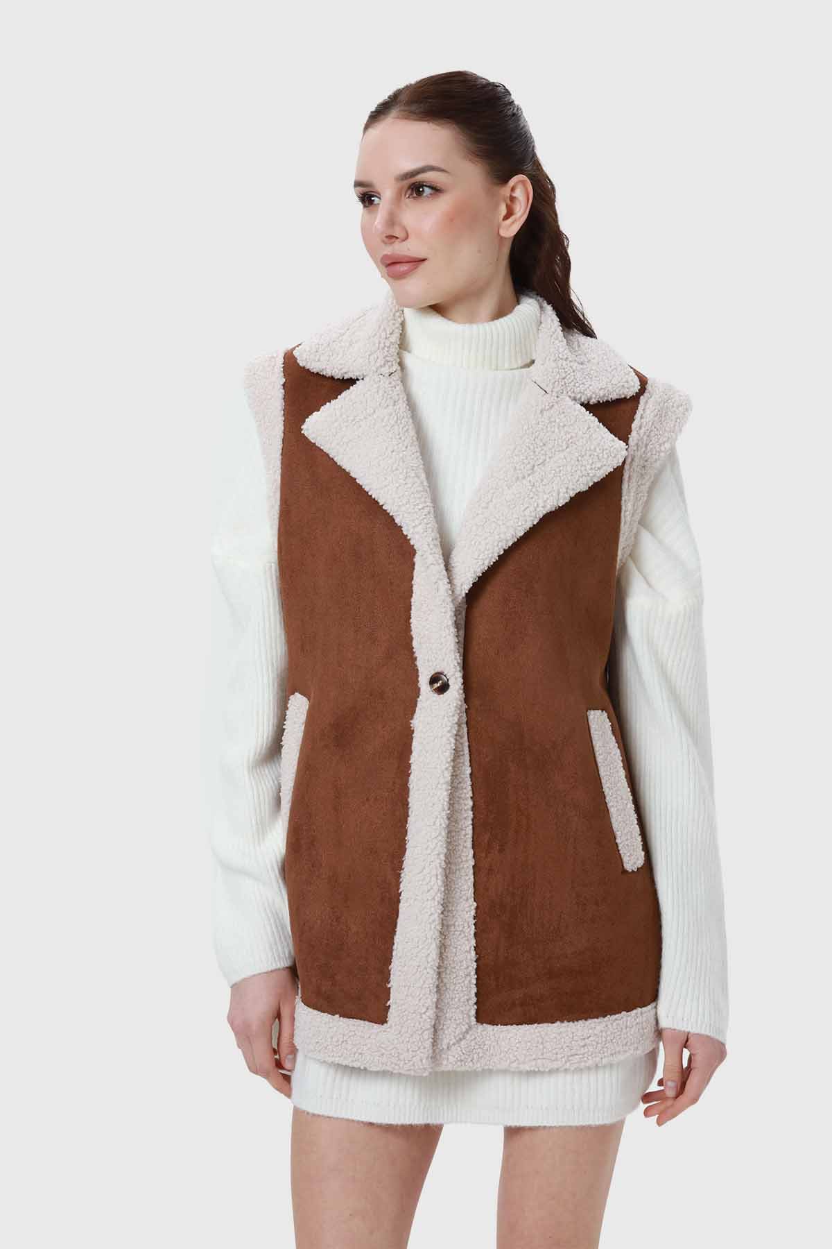 Chaqueta Mujer Antelina Camel Camel / L