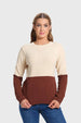 Sweater Mujer Chenille Café