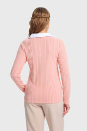 Polera Mujer Camman Rib Rosado