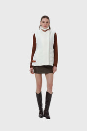 Polar Mujer Corderito Hebilla Crudo