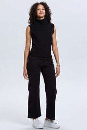 Sweater Mujer Drapead Negro