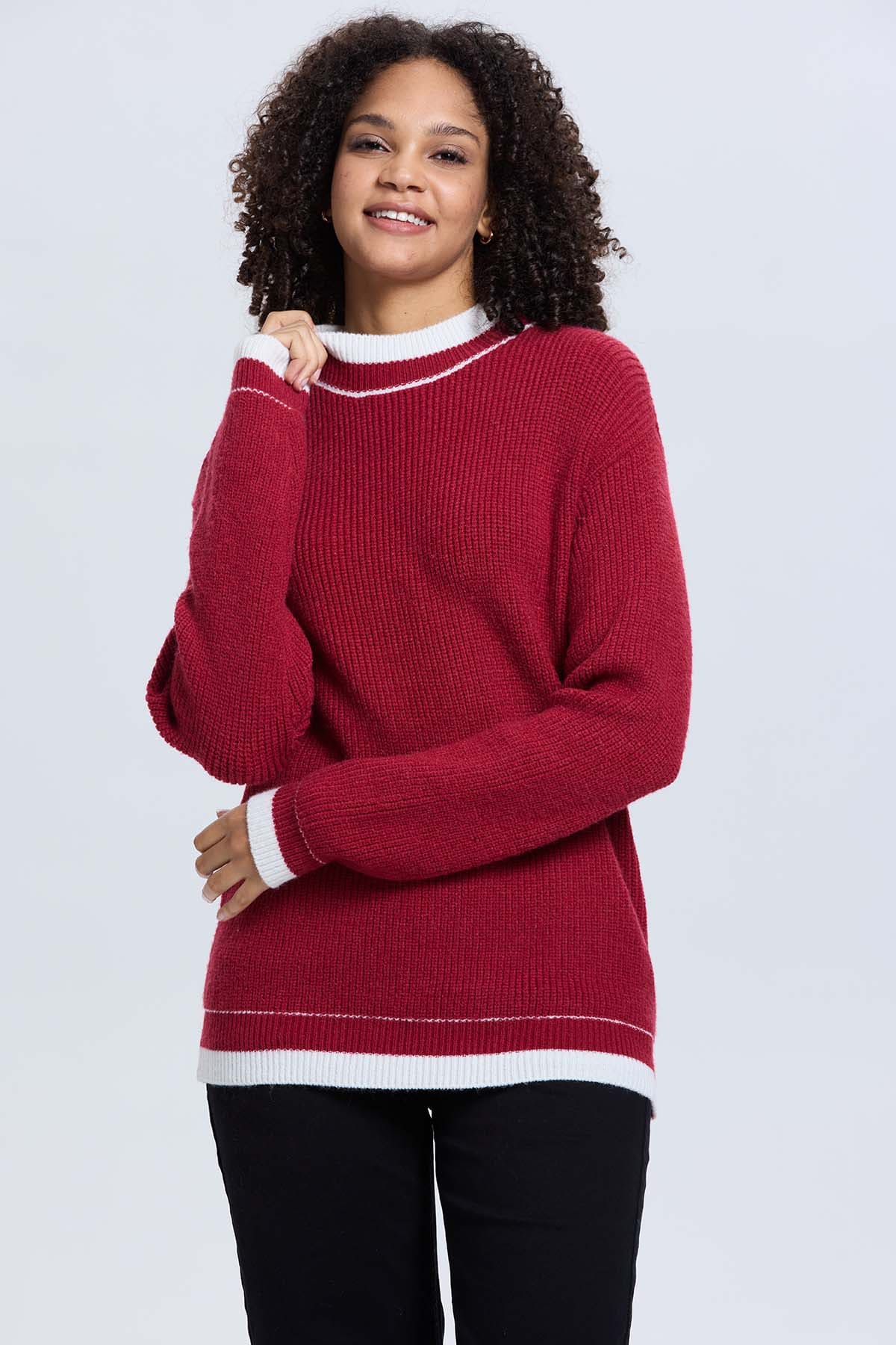 Sweater Mujer Rojo