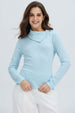 Sweater Mujer Casual Celeste Claro Azul / XXL
